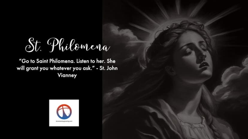 St. Philomena - Saint of the month of August 2023